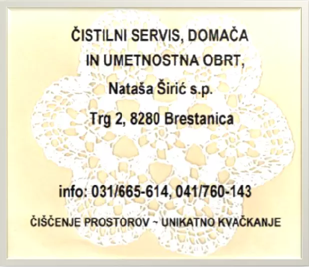 Nataša Širic s.p., Čistilni servis Nataša