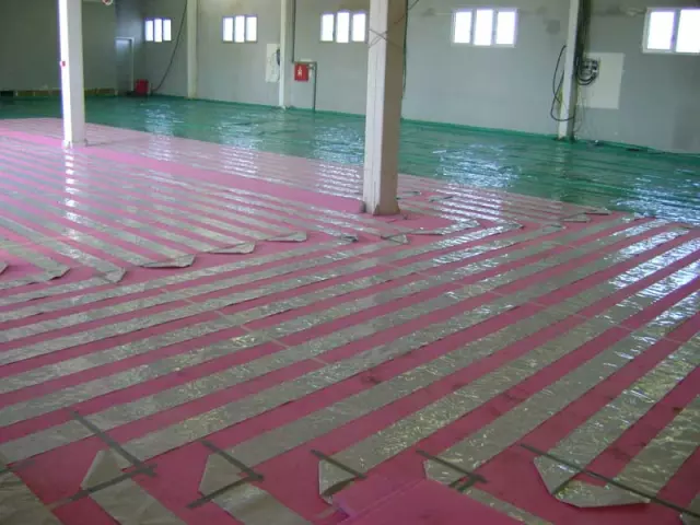 Fußbodenheizung Herstellung und Montage Slowenien 2