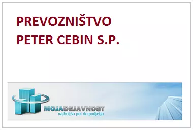PREVOZNIŠTVO PETER CEBIN S.P.