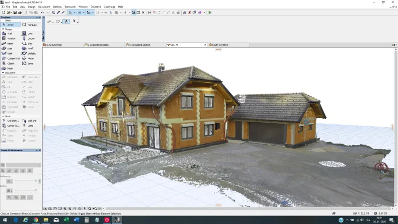 3D lasersko skeniranje objektov Slovenija