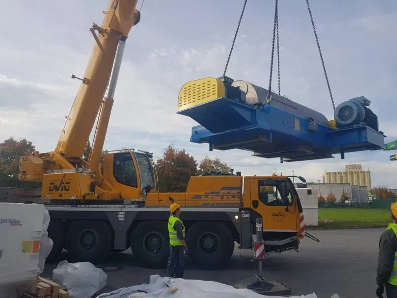 Equipment relocation in Slovenia and abroad