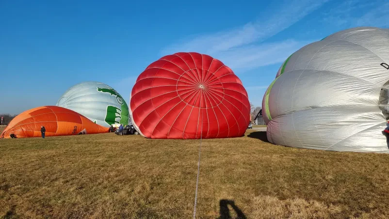 Hot air balloon flight Štajerska