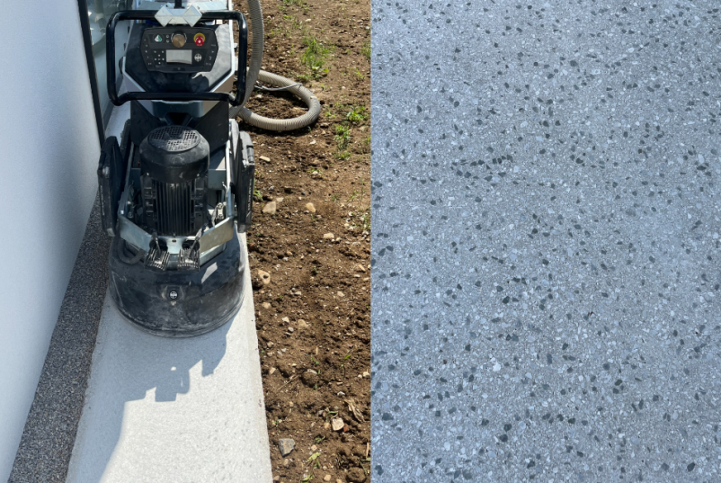 Poliran beton, notranji tlak Osrednja Slovenija
