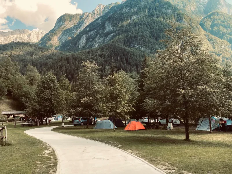Camping in Trenta