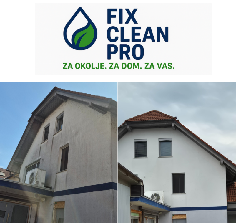 Čiščenje dvorišč, fasad, sončnih celic in streh Celje