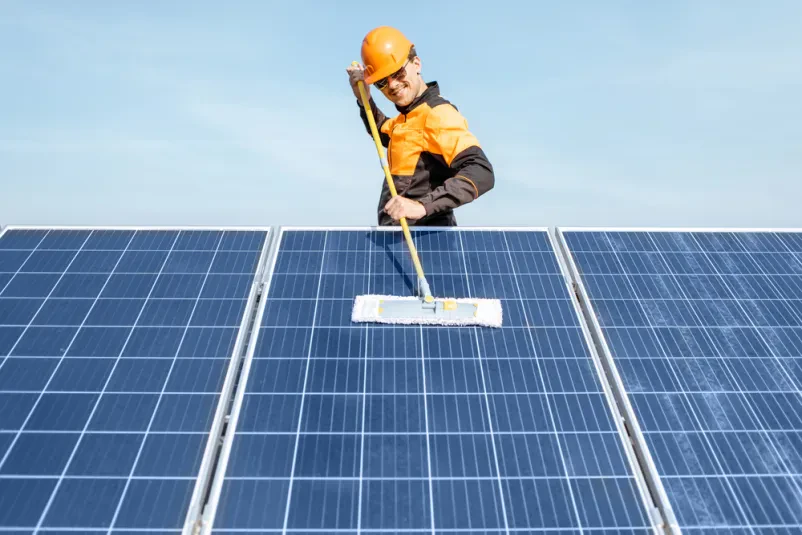 Ugodno čiščenje sončnih elektrarn Savinjska