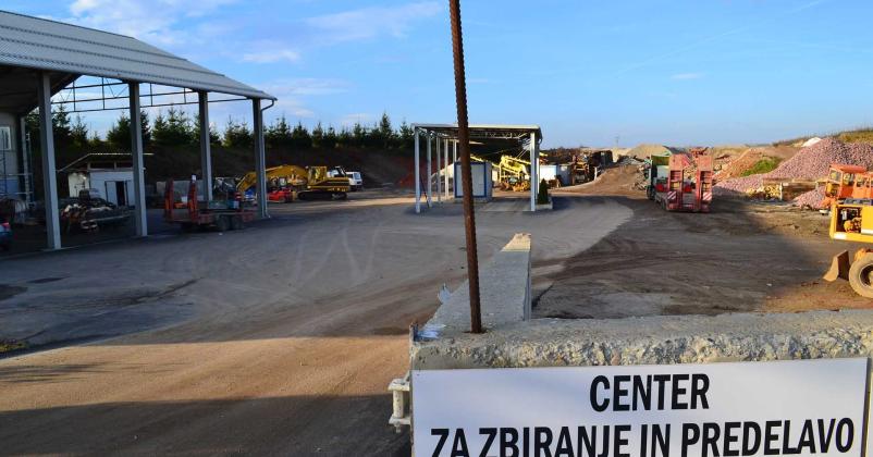 Deponija, prevzem in reciklaža gradbenih odpadkov Podravska