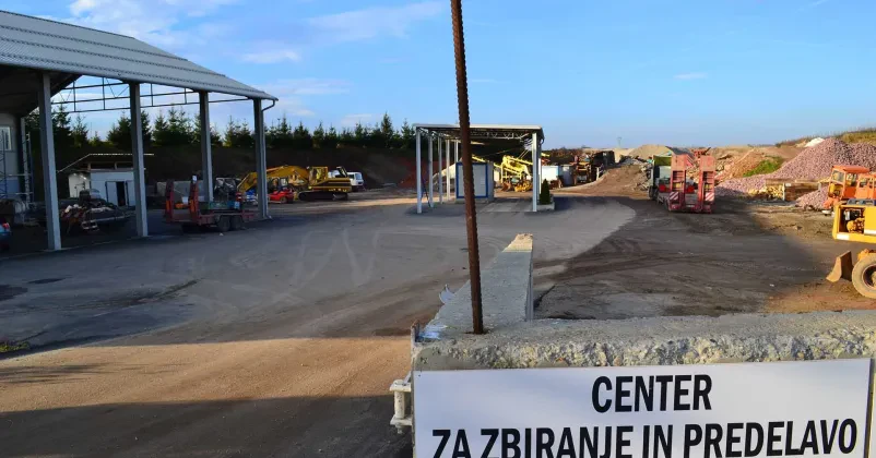 Deponija, prevzem in reciklaža gradbenih odpadkov Podravska