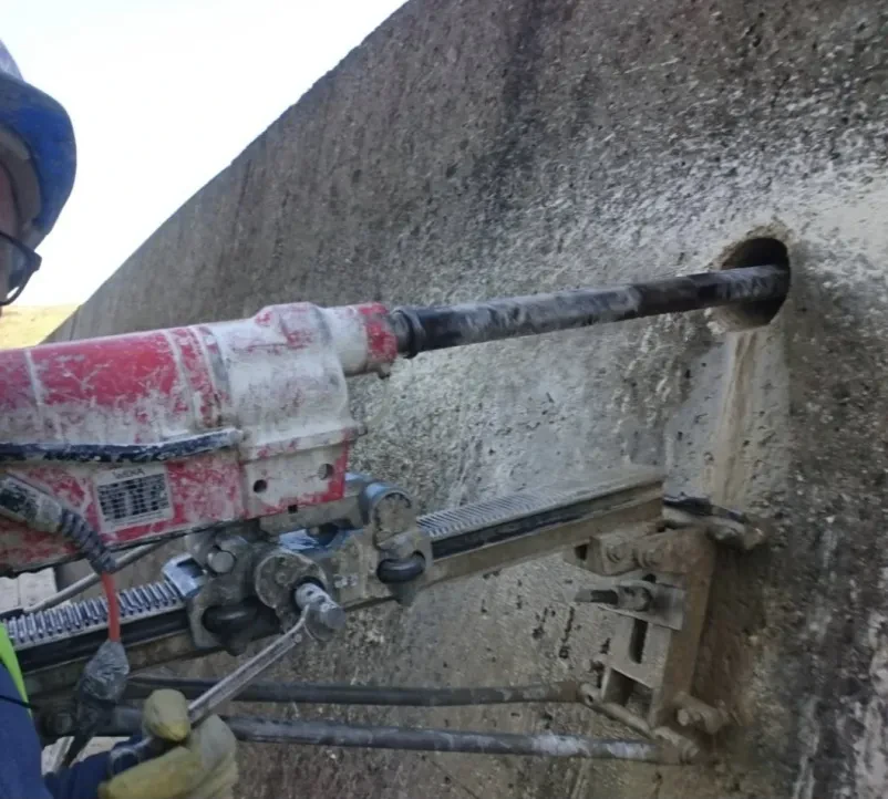 Diamantno vrtanje in rezanje armiranega betona