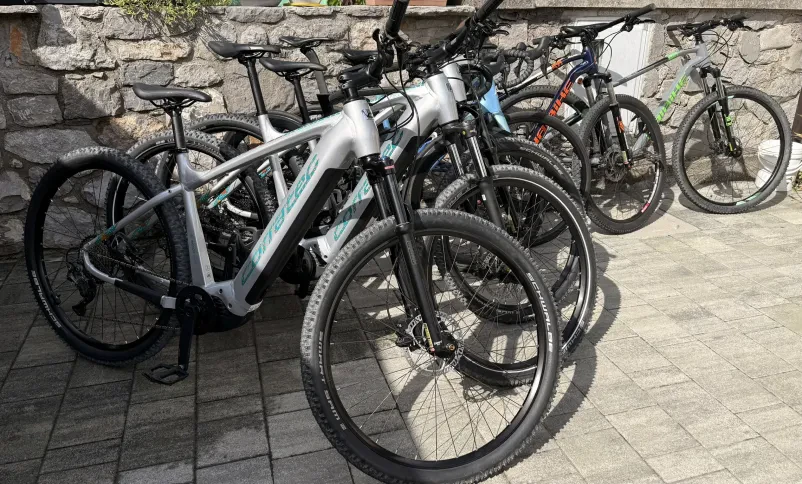 E-bike rental and bicycle service in Divača