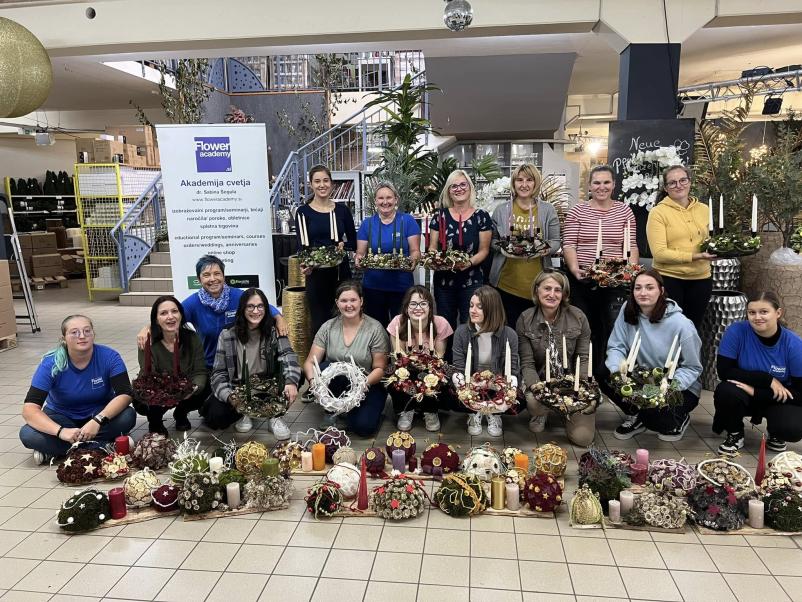 Strokovno usposabljanje za cvetličarje Slovenija