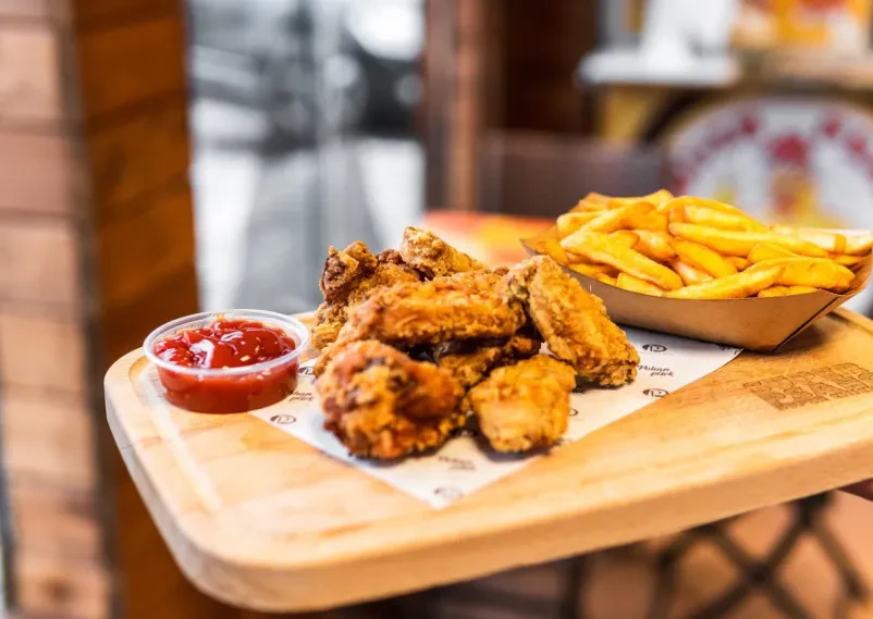 Fried chicken Ljubljana