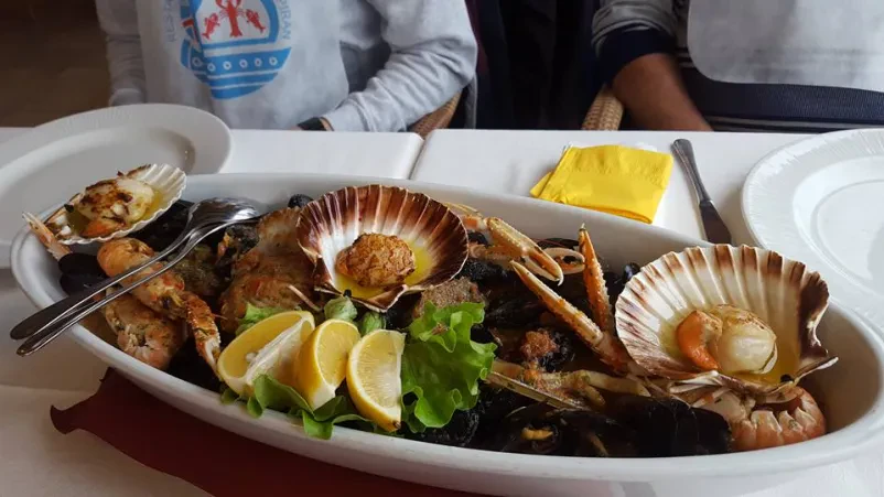The best seafood in Piran