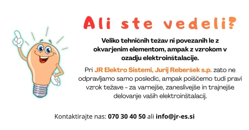 Elektroinštalacijska popravila Prebold