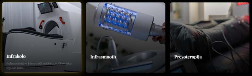 Infra estetica vadba Slovenska Bistrica