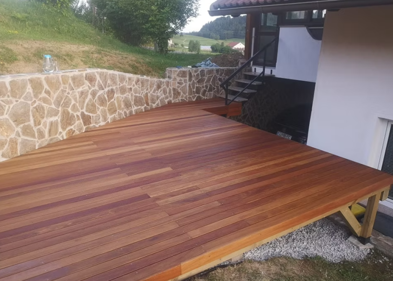 Ugodna izdelava lesenih teras Osrednja Slovenija