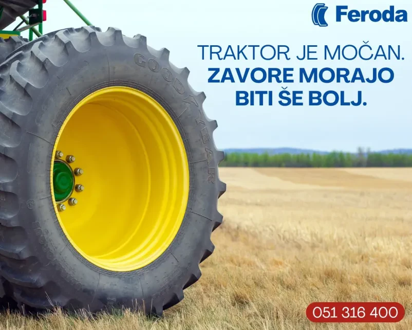 Rumena guma za traktor