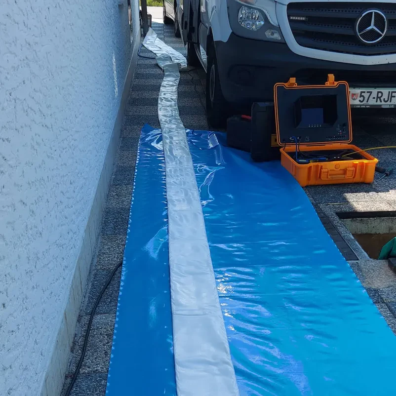 Odprava poškodb na ceveh in zamašitev Slovenija