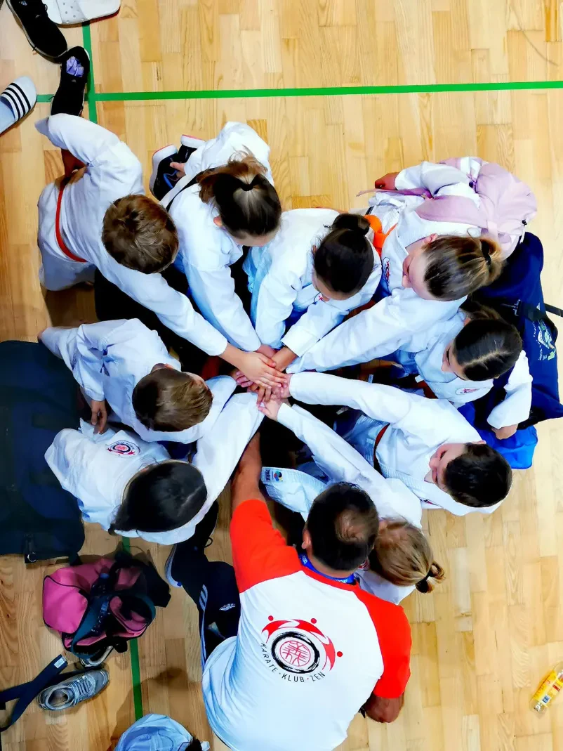 Treningi karateja v Slovenski Bistrici in Cirkovcah