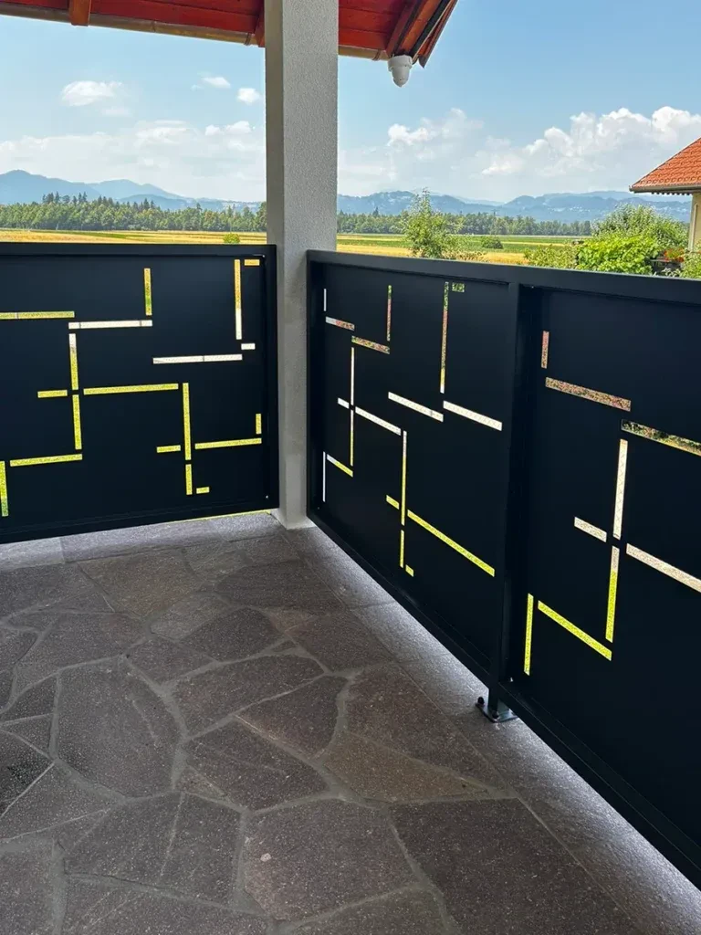 Kovinski nadstreški, ograje Gorenjska