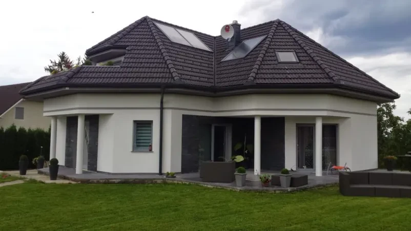 Obnova fasade stare hiše Štajerska, Slovenija