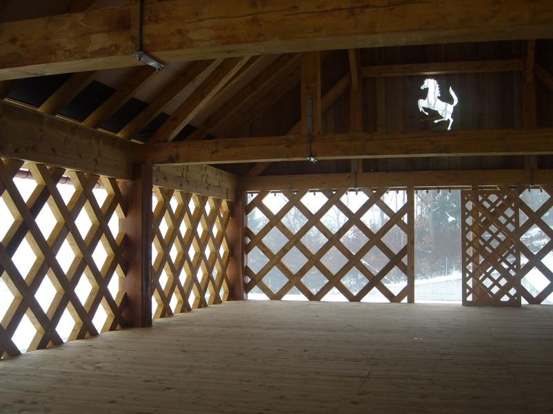 Postavitev ostrešij in lesenih konstrukcij Dolenjska