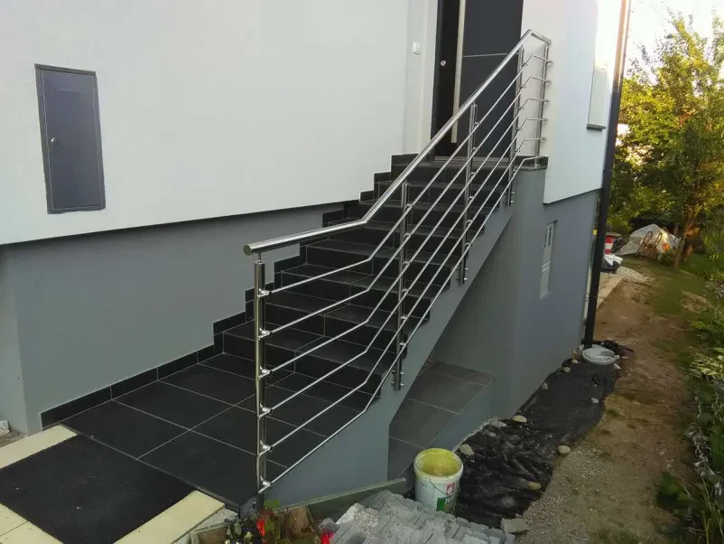 Kvalitetna montaža inox ograj Ljubljana