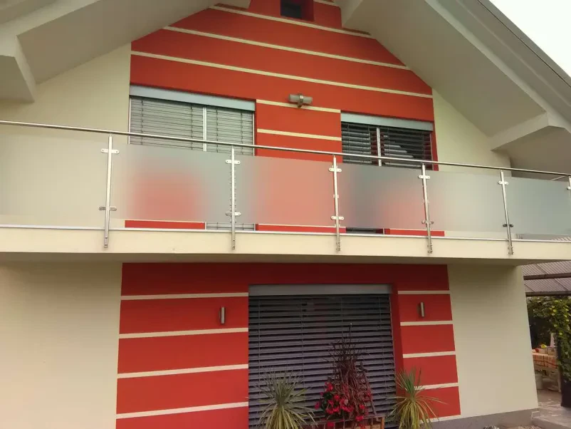 Montaža inox balkonske ograje Ljubljana, okolica