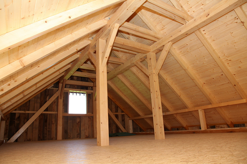 Izdelava ostrešij na Dolenjskem