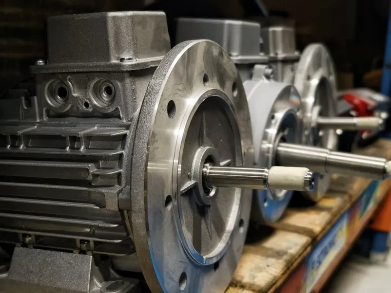 Montage von Industriemaschinen