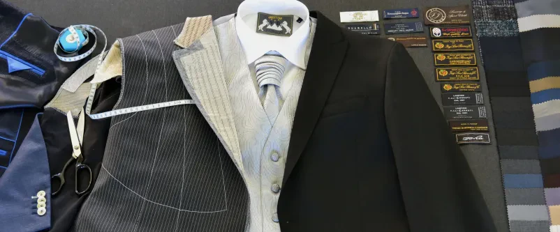 Krojenje elegantnih moških oblek Ljubljana