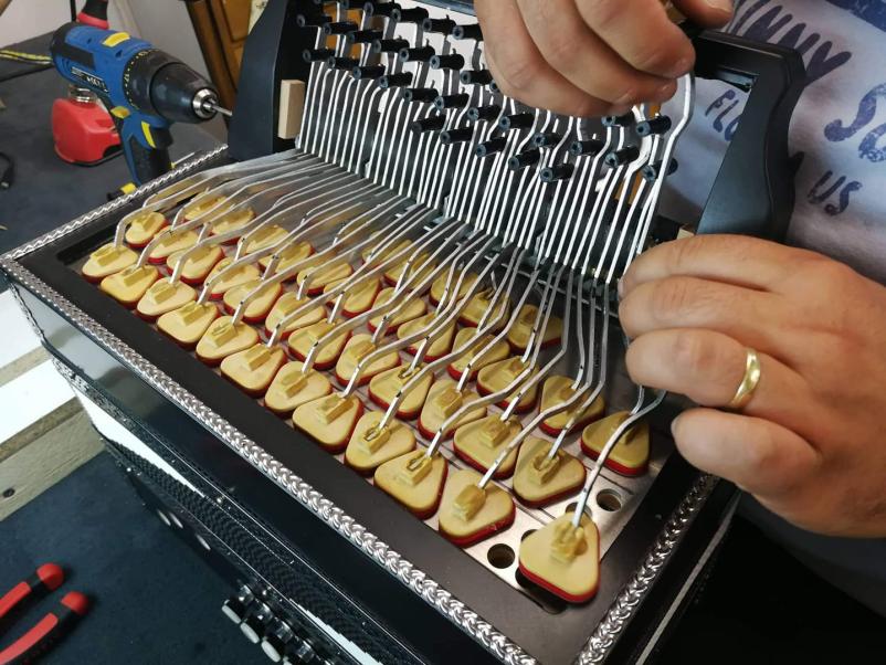 Najem, servis diatonične harmonike Savinjska, Štajerska