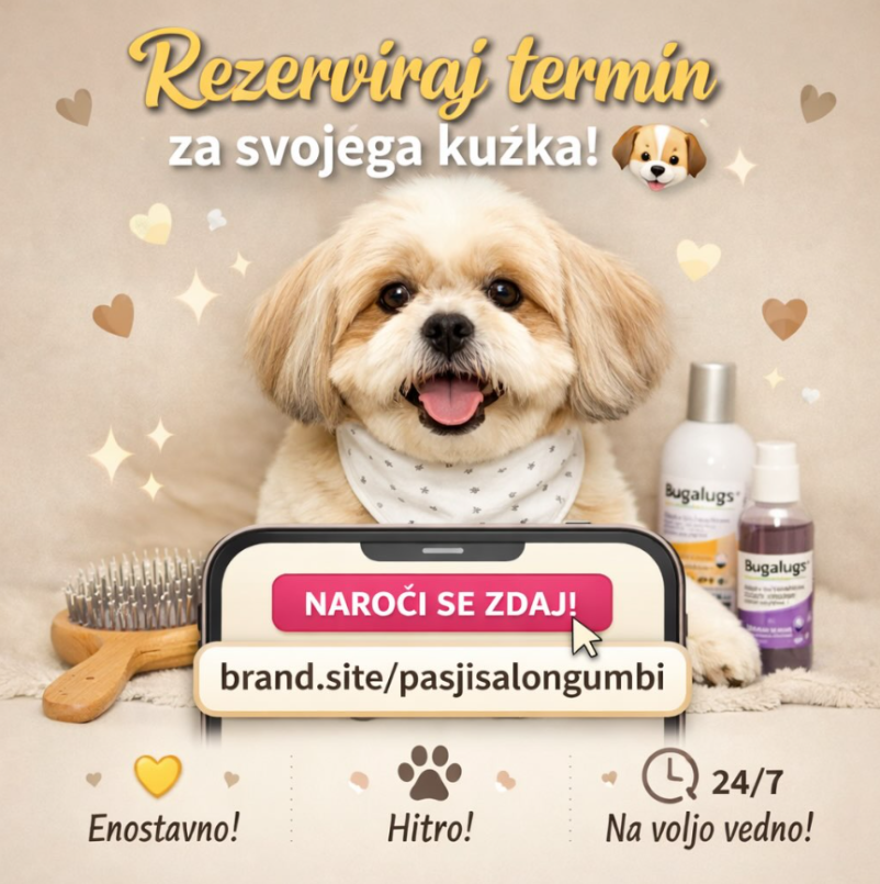 Ugodna nega psov Račica ob Savinji