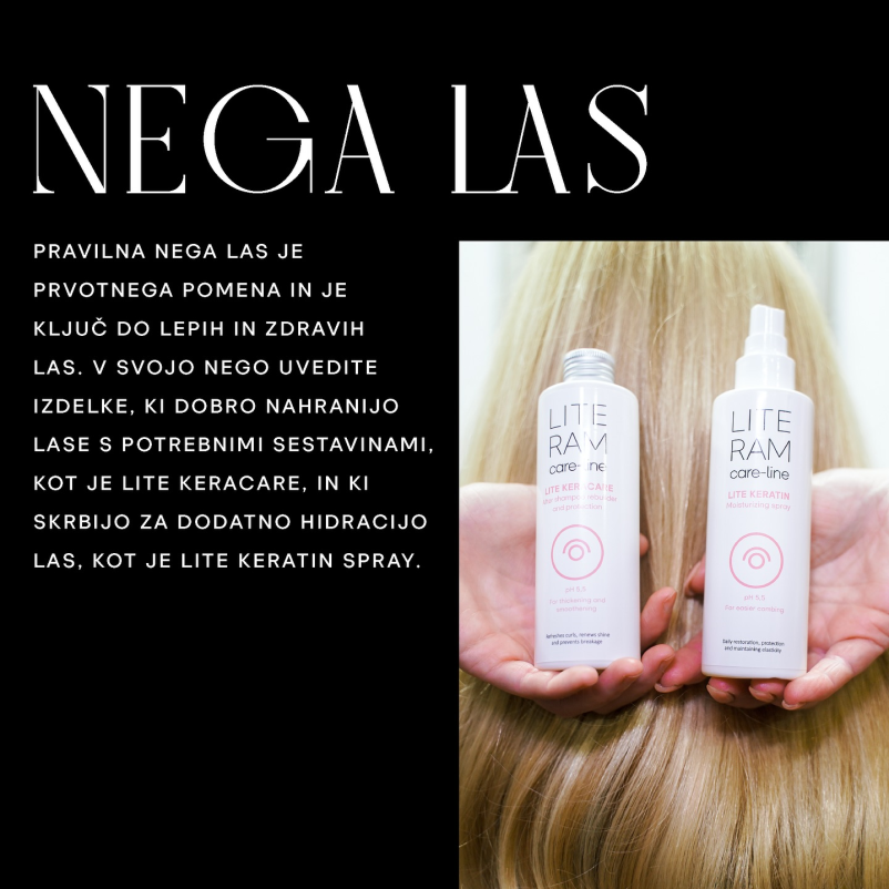 Nega las, LITERAM head spa Ljubljana