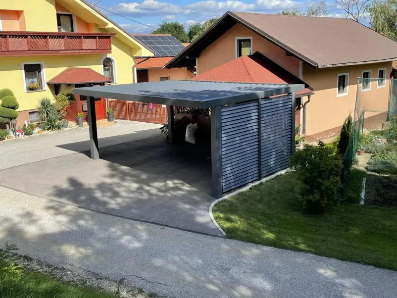Ograje, nadstreški in visoke grede po naročilu Slovenija