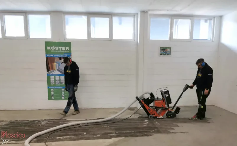 Peskanje betonskih epoksi tlakov Gorenjska