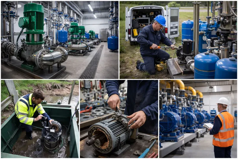 Popravilo črpalk in elektromotorjev Štajerska