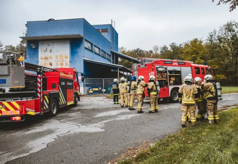 Varnostnik na javni prireditvi Ugodno požarno varovanje na Podravskem