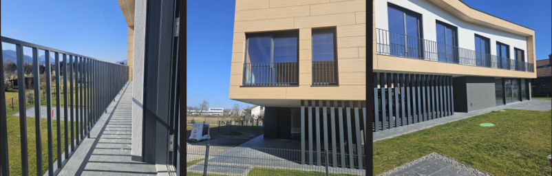 Ugodne prašno barvane inox ograje Slovenija