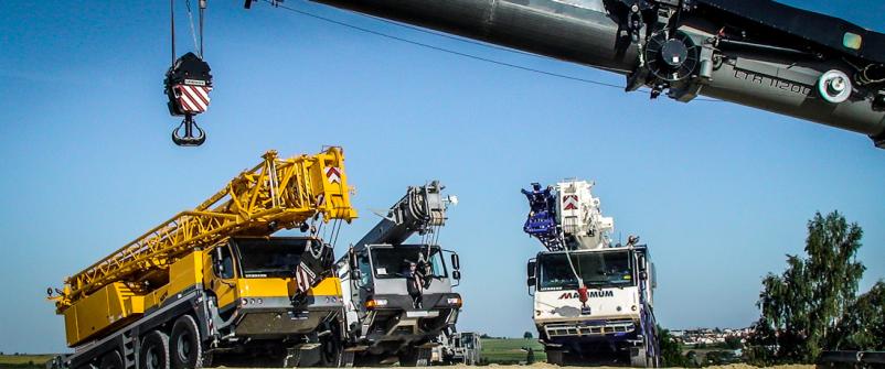 Mobile crane components Europe