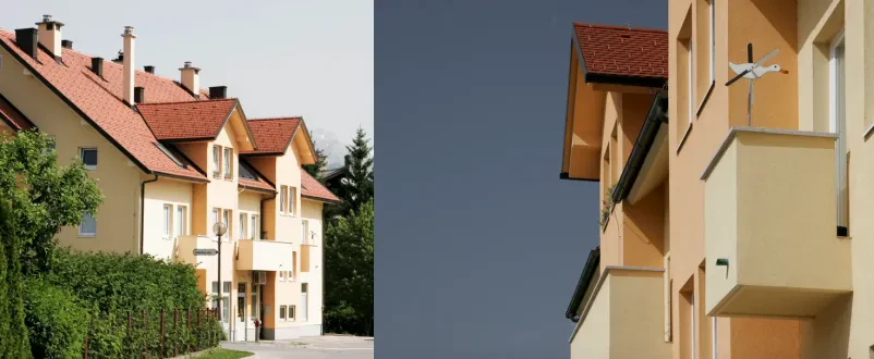Gradnja stanovanjskih in poslovnih novogradenj v Sloveniji