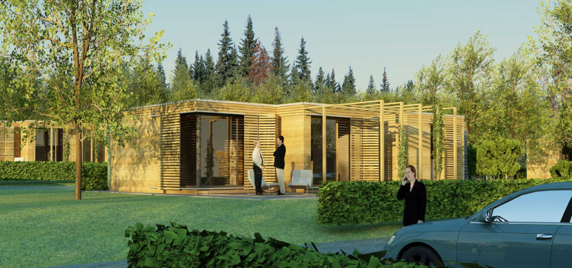 Izdelava projektne dokumentacije za lesene modularne hiše Slovenija