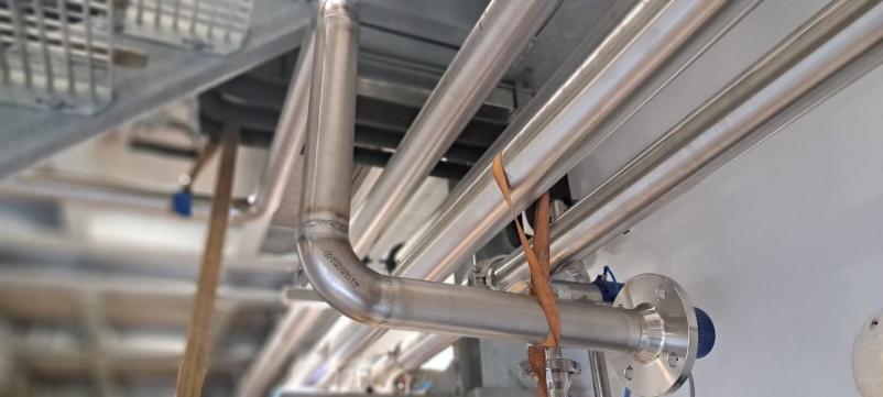 Industrial steel pipelines Europe