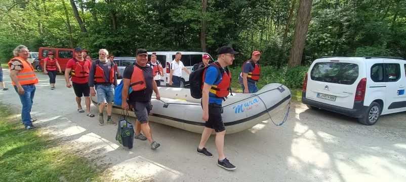 Spust po reki Muri