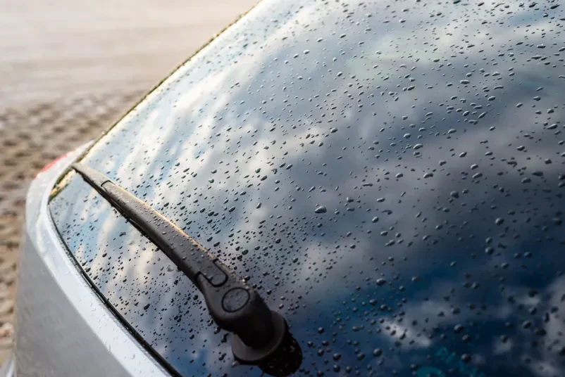 Rear Window Screen Wash Cleaning