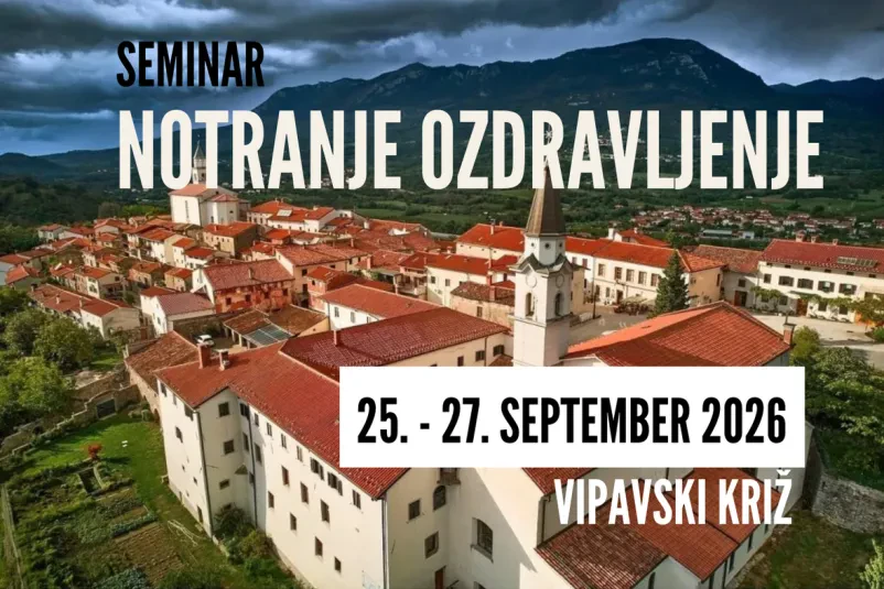 Prijava na seminar o veri, ki vsako leto poteka v Sloveniji