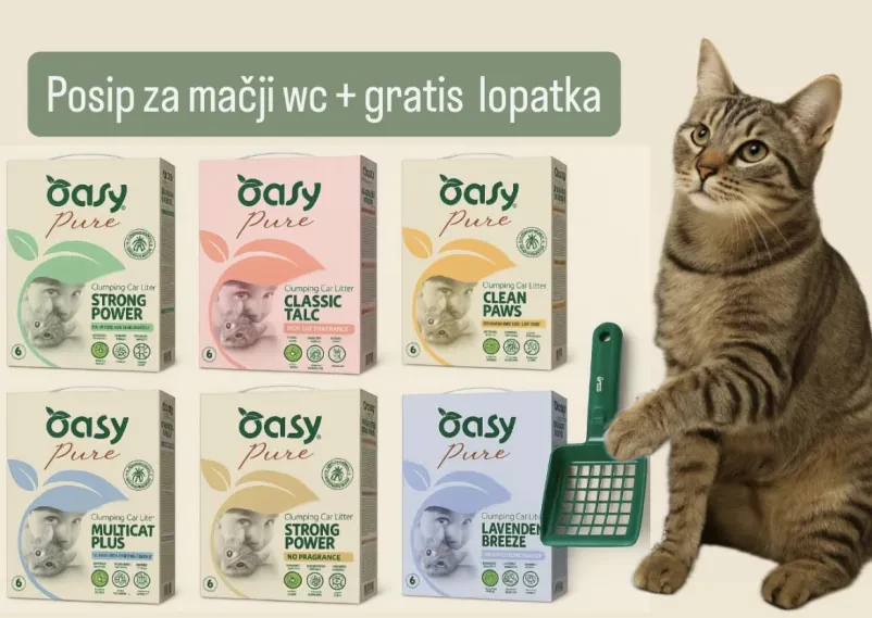 Nakup hrane za pse in mačke Slovenija