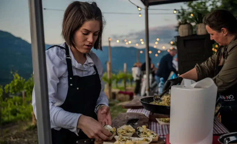 Bogata rustikalna deska s sirom in mesninami Suhomesnati, mlečni izdelki, alkoholne pijače Dobravlje, Ajdovščina