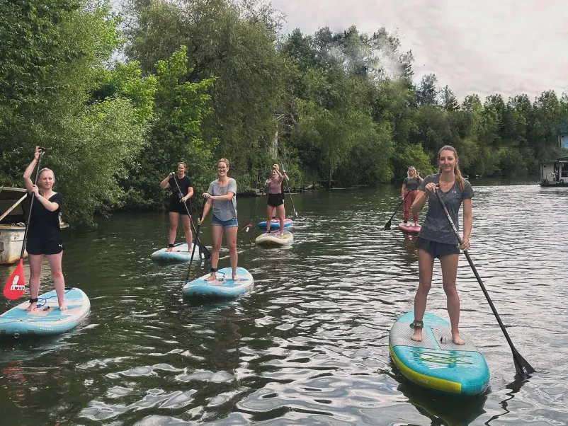 SUP tour Ljubljana