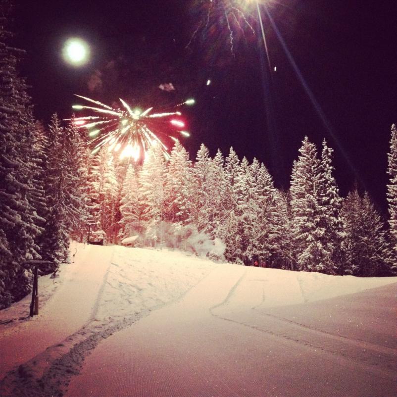 Učenje smučanja Pokljuka